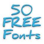 Logo of Free Fonts 50 Pack 9 android Application 